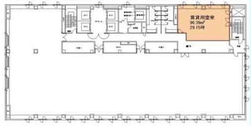 三井住友海上テプコビル4F 間取り図