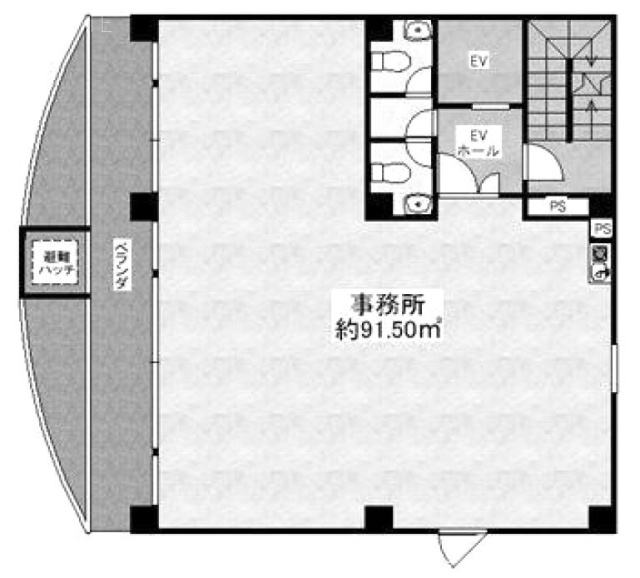 神林ビル3F 間取り図