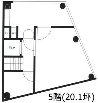 シーボニア東高円寺ビル5F 間取り図