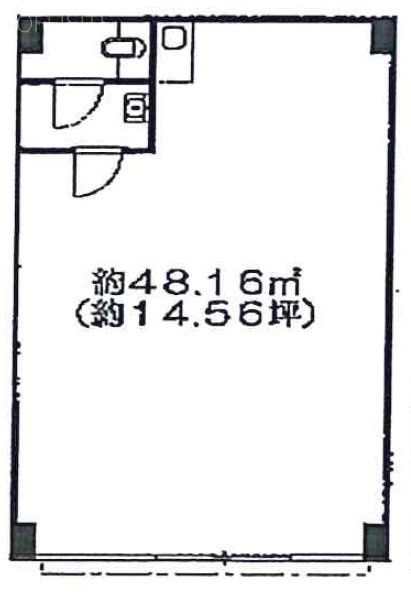 関口コーポ103 間取り図