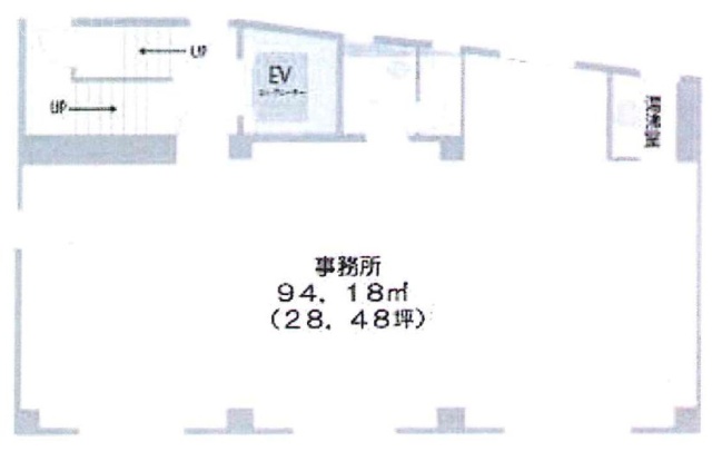 エヌエスティービル4F 間取り図