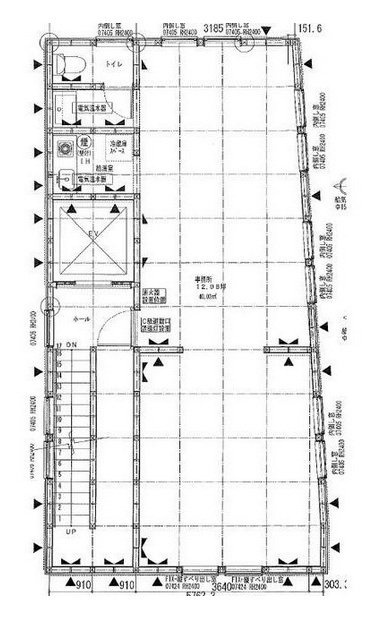 MI本町ビル2F 間取り図