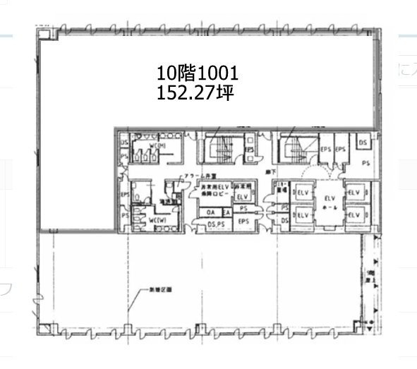 京王八王子明神町ビル1001 間取り図