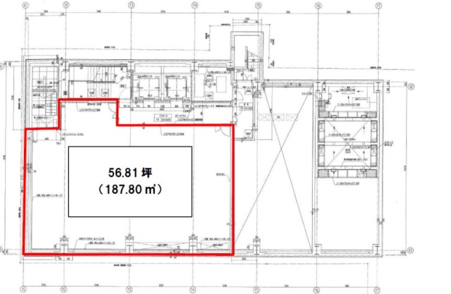 青山ダイヤモンドビルB1F 間取り図