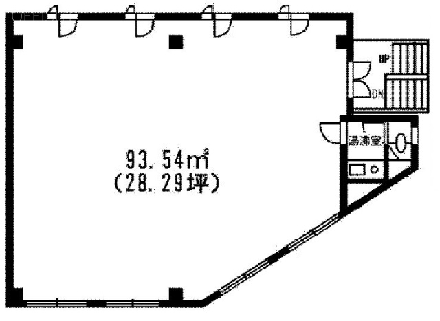 サンビル2F 間取り図