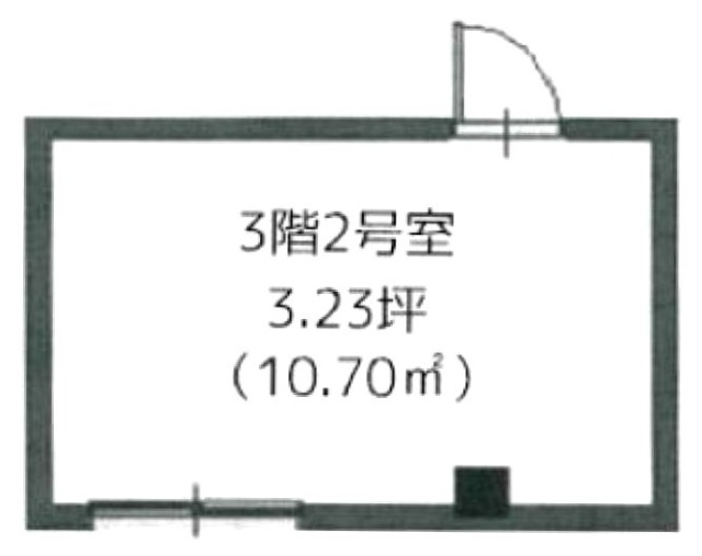 大雅ビル302 間取り図
