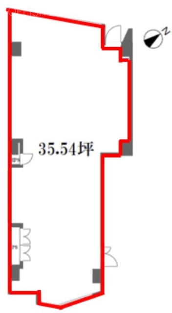 ARISTO原宿3F 間取り図