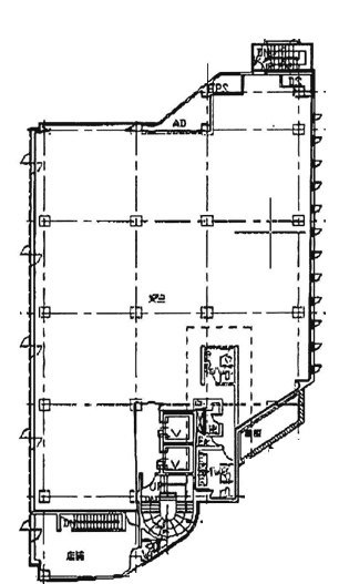 六本木安田ビル4F 間取り図