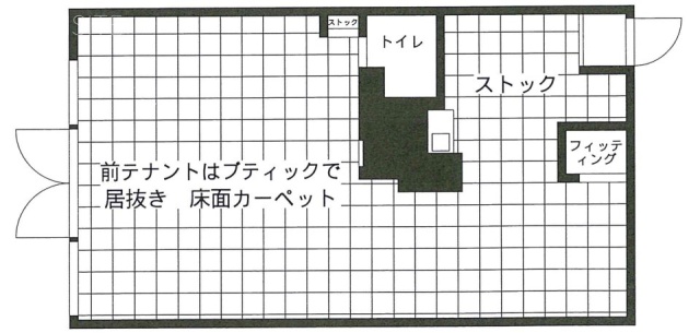 朝日三番町プラザ1F 間取り図