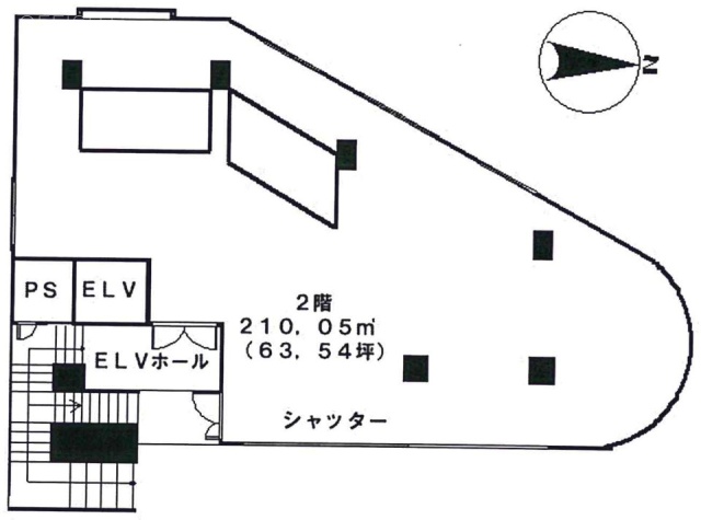 タマリバー2462F 間取り図