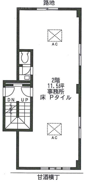 K・Mビル2F 間取り図
