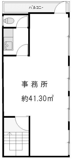 マーシュ北青山2F 間取り図