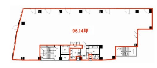 いちご半蔵門ビル3F 間取り図