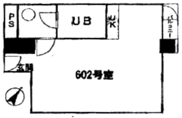 神田乗物町ビル602 間取り図