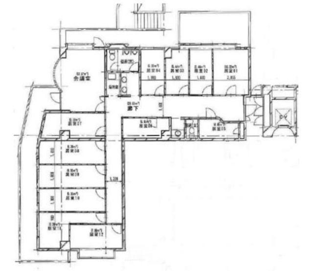 AERBIN AKASAKAビルA 間取り図