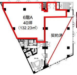 宝町TATSUMIビルA 間取り図