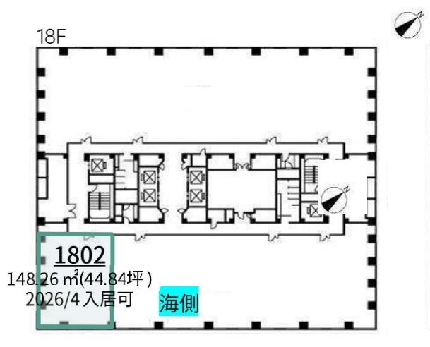 プライムタワー新浦安1802 間取り図