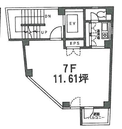工新別館ビル7F 間取り図