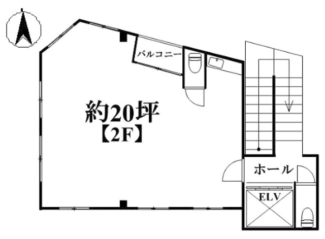 小倉ビル2F 間取り図