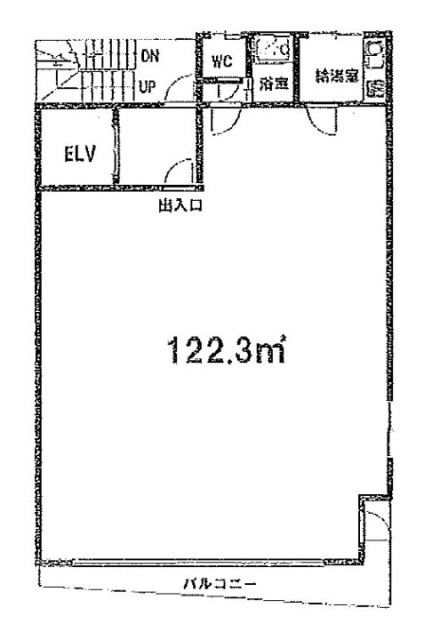 OMビル4F 間取り図
