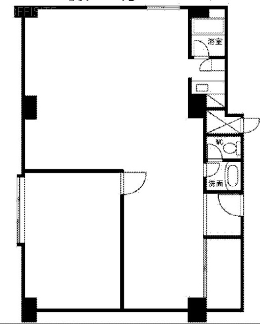 たつむら青山マンション1006 間取り図