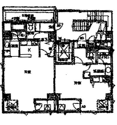 日本橋Tビル1001 間取り図