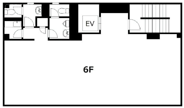 新橋TSビル6F 間取り図