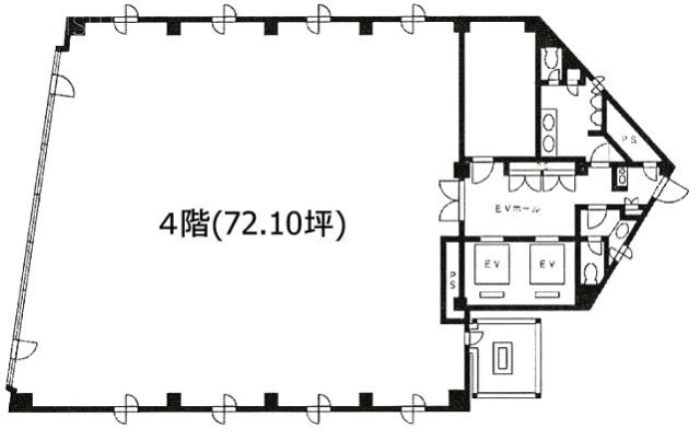 HI池袋ビル4F 間取り図
