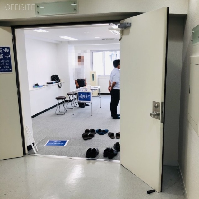 銀座GSビル27F 7階 貸室入口