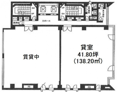 飯野ビル北 間取り図