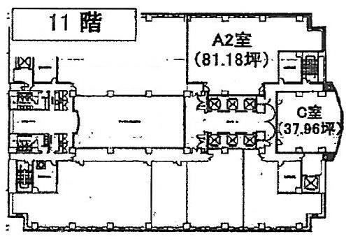 立川センタービルC 間取り図