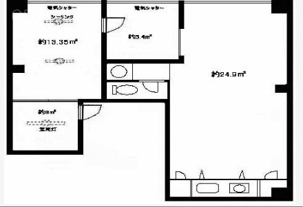 レヴェイユビル1F 間取り図