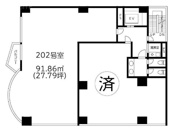 タイムビル11202 間取り図