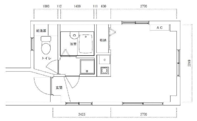 松濤一丁目ビル301 間取り図