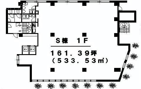 SKビルS棟 間取り図