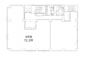 大森プラザビル6F 間取り図