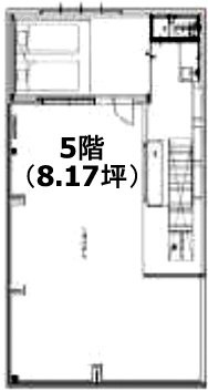 内田ビル5F 間取り図