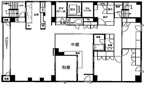 ライダーズビル9F 間取り図