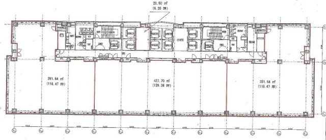 恵比寿ネオナート4F 間取り図