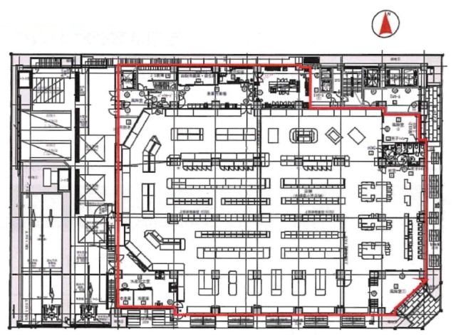 AIP25豊洲ビル1F 間取り図
