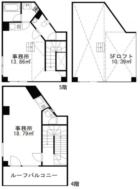 エンタープライズワン401 間取り図