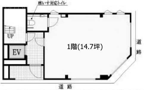 SHIMADA1F 間取り図