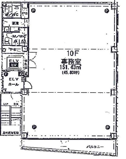 AUSPICE元浅草10F 間取り図