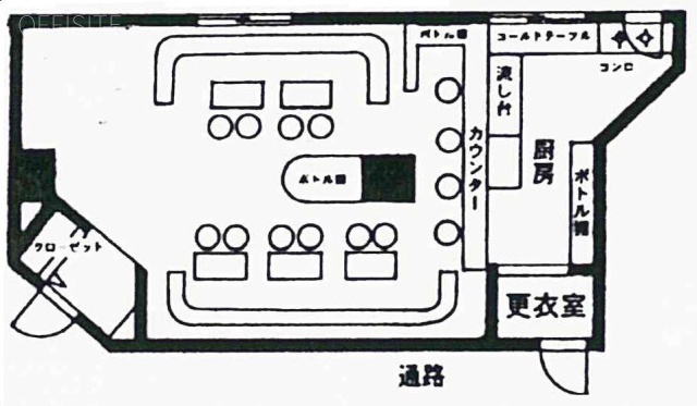 みゆきナインビル2F 間取り図