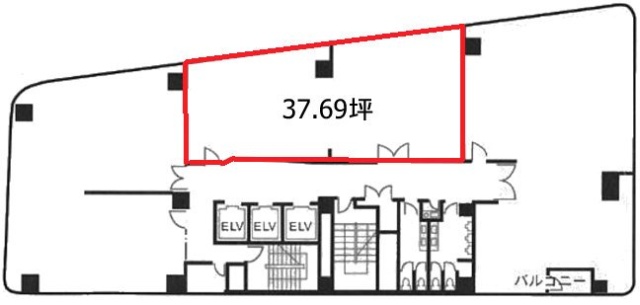 曙町新井ビル1201A 間取り図