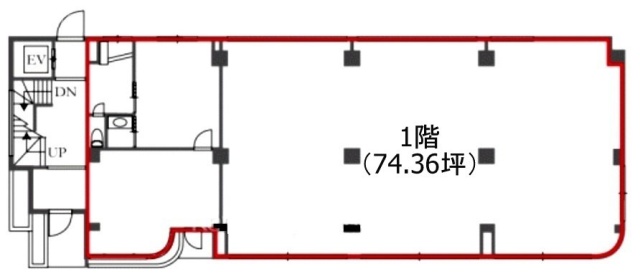 井荻パレス1F 間取り図