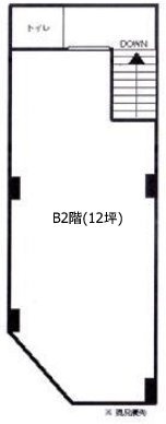 コンワセンタービルB 間取り図