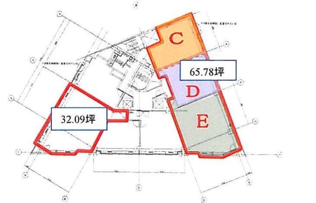 32芝公園ビル4F 間取り図