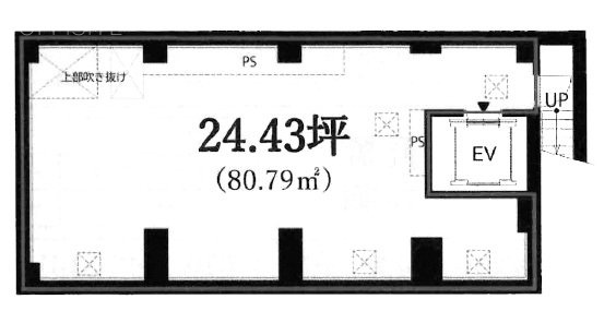 ADW北青山B1F 間取り図