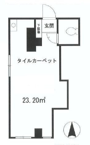 山下ビル603 間取り図